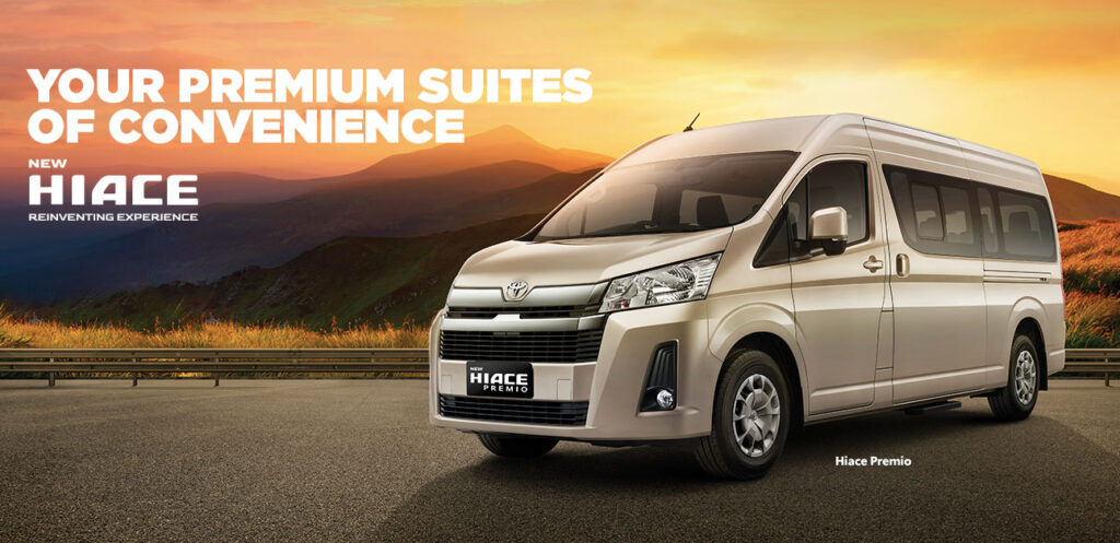 Rental Mobil Hiace Premio di Karawang
