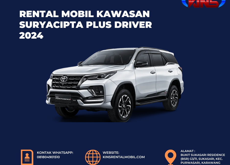 Rental Mobil Kawasan Suryacipta Plus Driver 2026