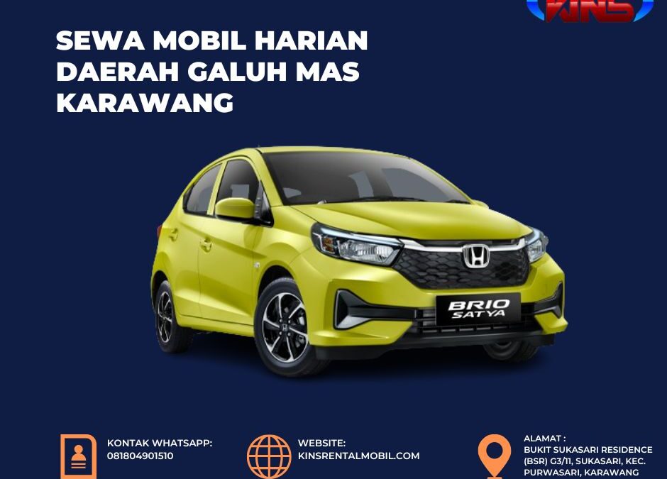 Sewa Mobil Harian Daerah Galuh Mas Karawang 2026