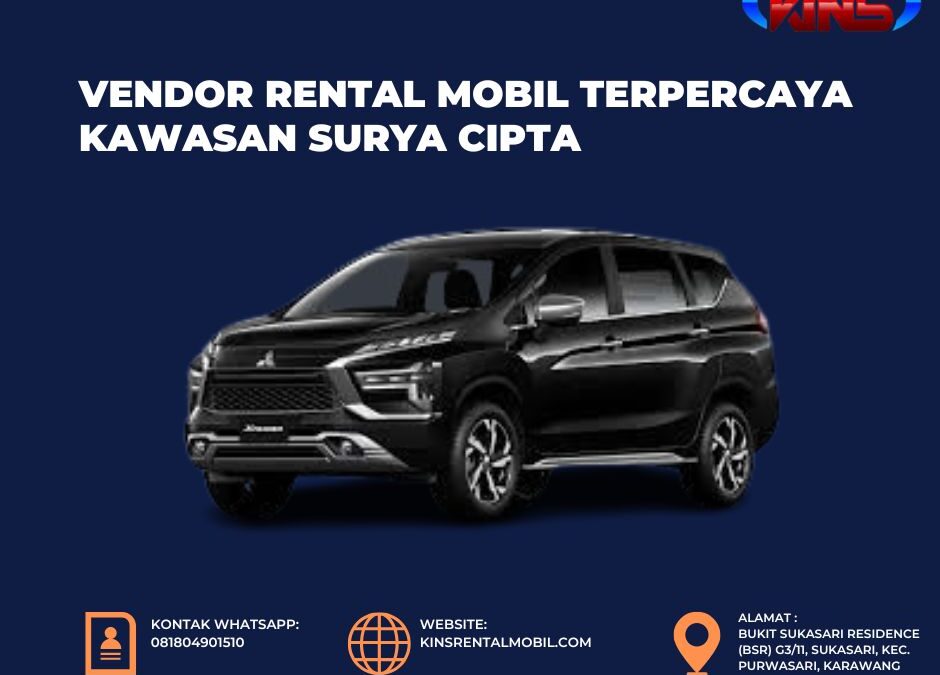 Vendor Rental Mobil Terpercaya Kawasan Surya Cipta